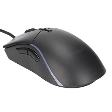 Imagem de Mouse USB, Mouse RGB A825 Chip Gaming Mouse 150MA~310MA 6 Níveis de DPI Design Ergonômico 13 Modos de Luz em Branco Voltar Game Home