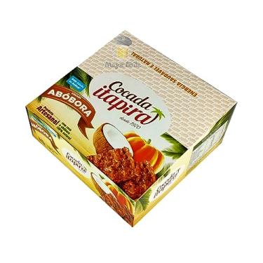 Imagem de 01 (uma) Caixa De Doce De Abóbora Com Coco Sem Açúcar