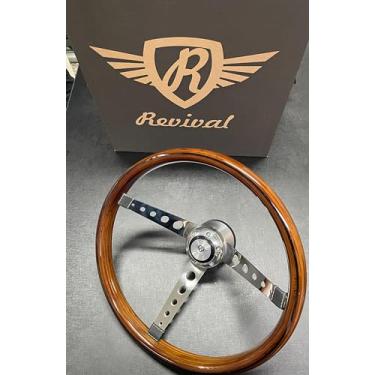 Imagem de Volante Classico Revival Five Balls Madeira Cromado Celta