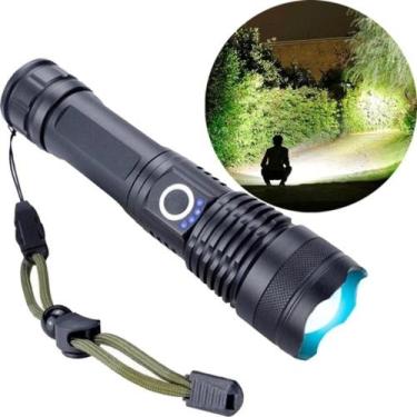 Imagem de Lanterna Led Tática Militar T9 Original Ultra Potente - Sitio Fazenda 