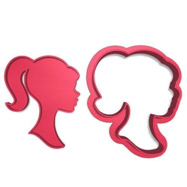 Imagem de Cortador Marcador Menina Princesa Fashion Barbie Top - DOCE IMPRESSO, 