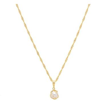 Imagem de Colares Colar Gargantilha Feminino/ Masculino Pingente Cruz Fé Vida Pé