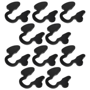 Imagem de EVRBUL Clipes atualizados para cabo de mudança de 10 peças, clipes de bucha de cabo de câmbio de caixa de engrenagens, clipes de retenção de cabo de câmbio de transmissão compatíveis com Chevy