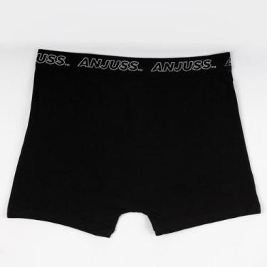 Imagem de Cueca Masculina Underwear - Anjuss, Preto, PP