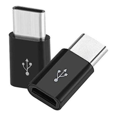 Imagem de Adaptador V8 Micro Usb Femea X Tipo C 3.1 A20 A30 Envio Já - FXCONECTT
