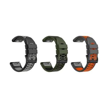 Imagem de BEFIA Pulseira de relógio masculina de 26 mm para Garmin Fenix 8 de 51 mm, 3, 5 x 6x Pro, 7x Pro, safira solar, quickfit 26 para Garmin enduro 2 3 tactix 7 delta