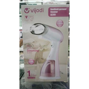 Imagem de Vaporizador Ferro Vertical de Mão Prático, Higienizador, Portátil, Passadeira Higienizador de Roupas e Tecidos,Vapor Continuo Desamassa Direto no Cabide,110V (NA COR ROSA)