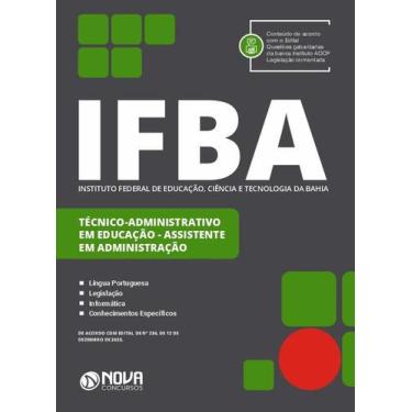 Imagem de Apostila IFBA - Técnico Administrativo em Educação - Assistente em Adm