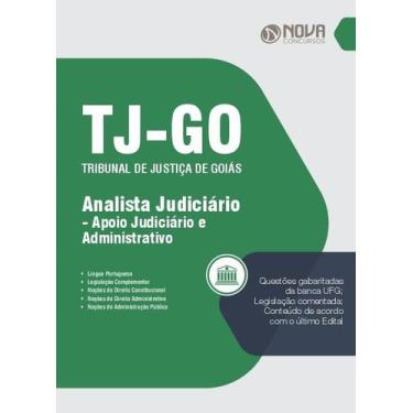 Imagem de Apostila TJ-GO - Analista Judiciário e Administrativo - Área de Apoio 