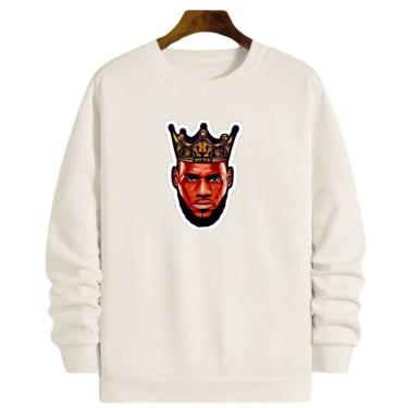Imagem de Blusa Moletom Gola Basquete King James Lebron Basketball
