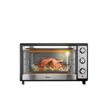 Imagem de Forno Elétrico Philco PFE65 com Grelha, Lâmpada Interna e Timer de 120 Minutos, Preto - 65 litros
