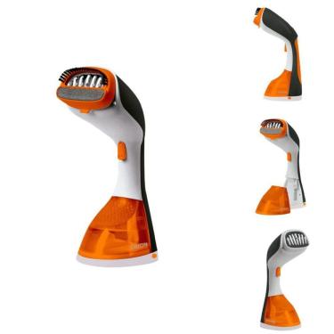 Imagem de Passadeira a Vapor Orion Mallory 1200W - Branco e Laranja - 110V