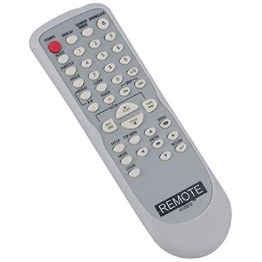 Imagem de NB052 NB052UD Controle remoto de substituição adequado para Magnavox DVD CD Video Disc MSD124 para Sylvania DVD Player DVL100E RSD200E DVL700E DVL120E SSD204