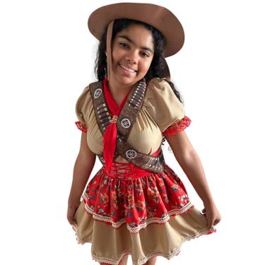 Imagem de Fantasia Infantil Cangaceira Maria Bonita - Extra Festas Tamanho M