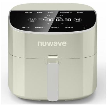 Imagem de Fritadeira Elétrica de Ar Digital Nuwave Brio Plus 8 Litros, Livre de Substâncias Nocivas, Design Moderno, Tela de Toque, 10 Funções de