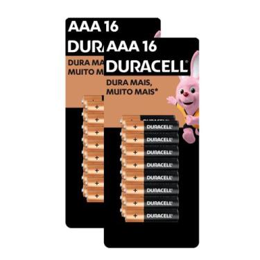 Imagem de Kit Pilha Alcalina AAA com 16 Unidades 2 Cartelas - Duracell
