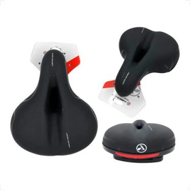 Imagem de Selim Banco Bike Absolute confot Ergonômico Mola Dupla Impermeável Fai