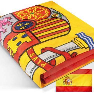 Imagem de Bandeira: Anley EverStrong Series, Espanha, 90x150cm, nylon pesado