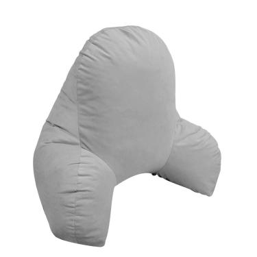 Imagem de Encosto Dino Veludo Cinza (50x60x75) - Ortobom