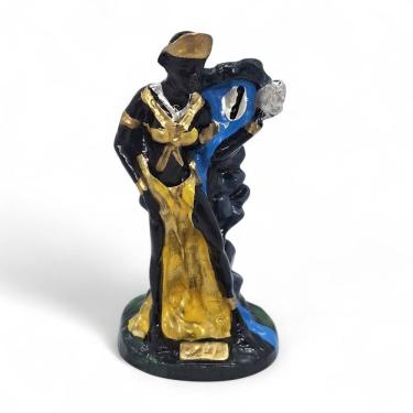 Imagem de Imagem Orixá Oxum em Resina Mãe dos Rios e Cachoeiras 9 cm