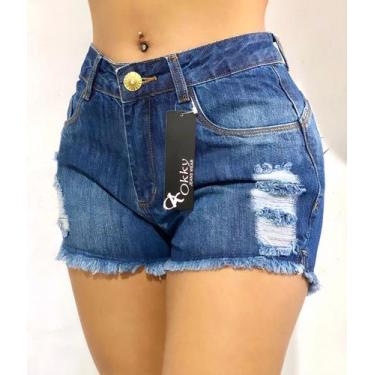 Imagem de Short feminino railla - OKKY JEANS , 38