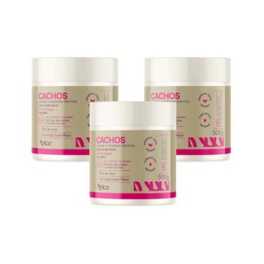 Imagem de Kit apice 03 un ativador e modelador cachos 500g nova fragância - Apic