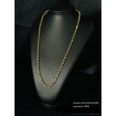 Imagem de Corrente elo português - Moeda antiga 