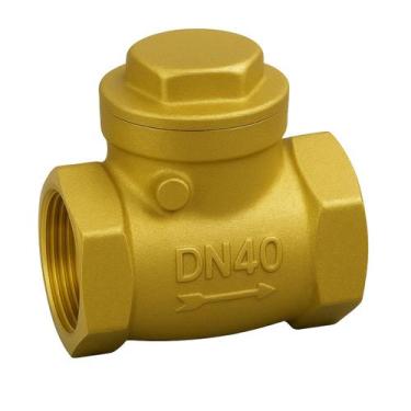 Imagem de Válvula De Retenção horizontal Latão 1.1/2 POL. DN 40 - IPC