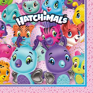 Imagem de Guardanapos de papel de almoço Hatchimals - 16 peças