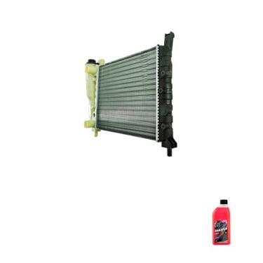Imagem de Kit Radiador Uno 1.0/1.3/1.5-Fire 01/ + Aditivo Radiador Paraflu Rosa Pronto Uso 1L