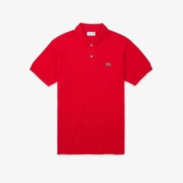 Imagem de Camisa Polo Lacoste L.12.12 Clássico Fit em Piqué Pesado Masculina-Masculino