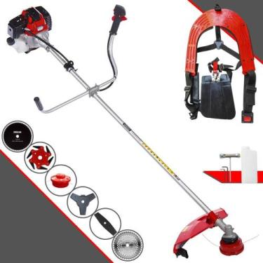 Imagem de Roçadeira Profissional Com Sistema Antivibração À Gasolina Motor 2T To
