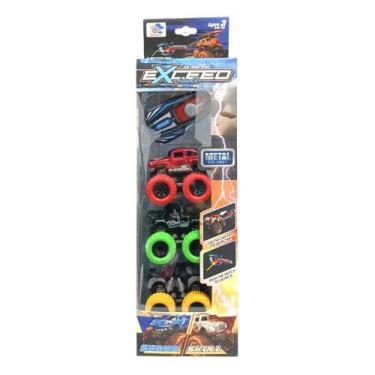 Imagem de Kit De Carros Com Lançador Sortido Ehm0037 Domni