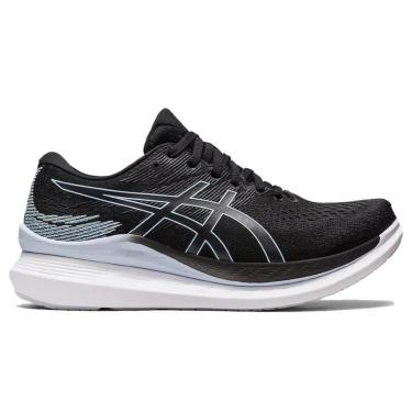 Imagem de Tênis Asics GlideRide 3 Feminino 39 Preto e Branco-Feminino