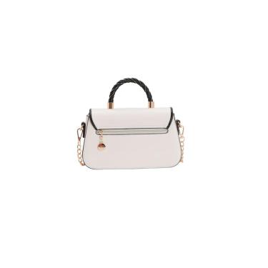 Imagem de Bolsa Mini Tramas Bege - Chenson Bolsa Feminina Mini Tramas Mão - COR BEGE