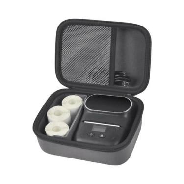 Imagem de Impressora Térmica Portátil Mini Bluetooth Phomemo M110 Com Bolsa De A