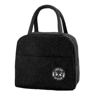 Imagem de Bolsa Feminina Blogueira Refeições Alta Qualidade Lancheira Marmiteira