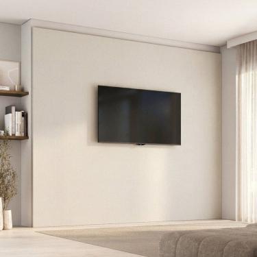 Imagem de Painel para TV até 86 Polegadas 280cmx250cm Liso Aruá CabeCasa MadeiraOriginals Off White Off White