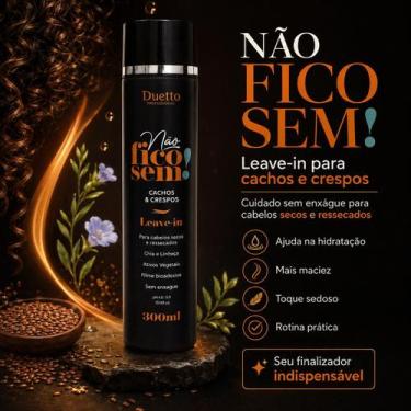 Imagem de Leavein Não Fico Sem Cachos e Crespos Duetto Professional 300ml