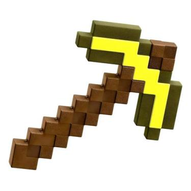 Imagem de Picareta de Ouro Minecraft Mattel Acessório Infantil