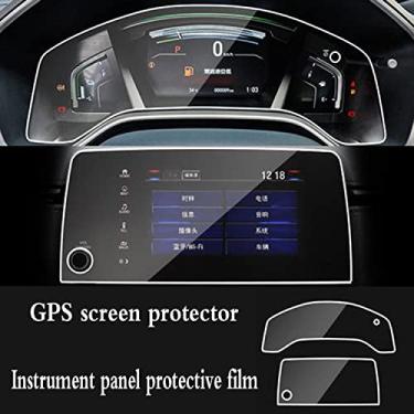 Imagem de RUSWEST Auto de proteção de navegação GPS do carro, para Honda CR-V CRV 5th 2017 2020