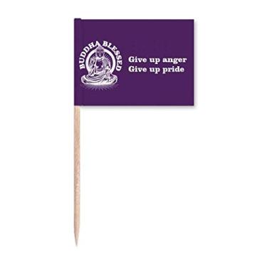 Imagem de Anger Pride Possession Restraint Toothpick Flags Marker Topper Decoração de Festa