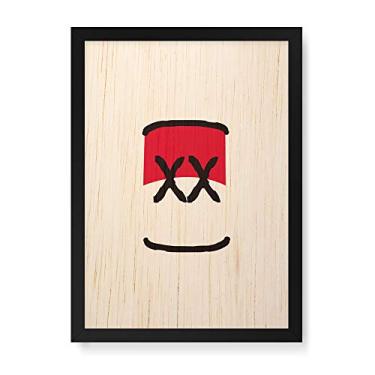 Imagem de Arte Maníacos Quadro Decorativo em Madeira Latinha XX - 23x16,25cm (Moldura caixa em laca preta)