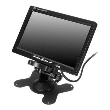 Imagem de Monitor Veicular 7 Polegadas Dual Vídeo Lcd Camera Ré Dvd