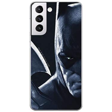 Imagem de ERT GROUP Capa para celular Samsung S21 original e oficialmente licenciado DC Pattern Batman 020 otimamente adaptado ao formato do celular, capa feita de TPU