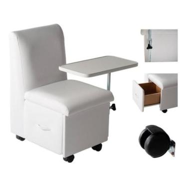 Imagem de Cadeira Para Manicure Cirandinha E Ciranda Branca - Bandoliny