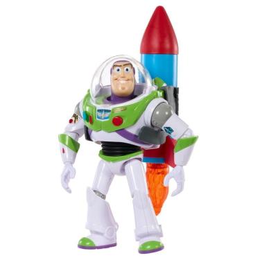 Imagem de Disney Pixar Toy Story Buzz com Foguete - Mattel