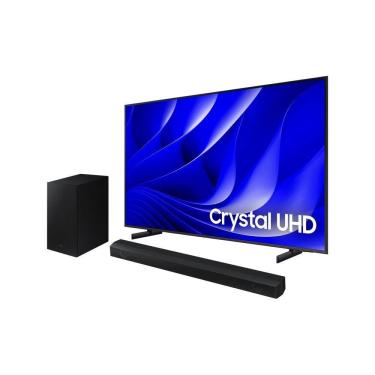 Imagem de Smart Big TV 85&quot; Crystal UHD 4K 85DU8000 2024 + Soundbar HW-B550/ZD