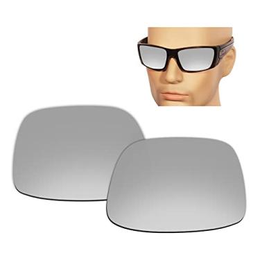 Imagem de Kygear Lentes de reposição polarizadas compatíveis com óculos de sol Oakley Fuel Cell OO9096, à prova de brilho de 12 mm