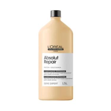 Imagem de Condicionador Loreal Absolut Repair Gold 1,5 Litros - Reconstrução E B